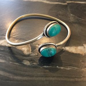 Moldable Moroccan Turquoise Bracelet